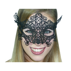 Damen Augenmaske Spitze Stickerei Maskenball Venezia